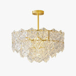 Snowflake Glass Chandelier - Lamp Outdoor