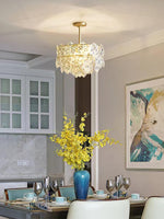 Snowflake Glass Chandelier - Lamp Outdoor