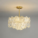 Snowflake Glass Chandelier - Lamp Outdoor