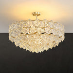 Snowflake Glass Chandelier - Lamp Outdoor