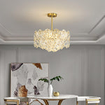Snowflake Glass Chandelier - Lamp Outdoor