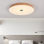 Solace Woodgrain Ceiling Light - Lamp Outdoor