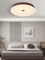 Solace Woodgrain Ceiling Light - Lamp Outdoor
