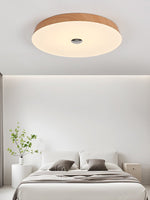 Solace Woodgrain Ceiling Light - Lamp Outdoor
