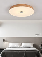 Solace Woodgrain Ceiling Light - Lamp Outdoor