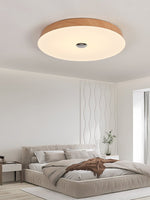Solace Woodgrain Ceiling Light - Lamp Outdoor