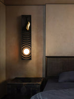 Caleb Vintage Wood Wall Lamp - Lamp Outdoor