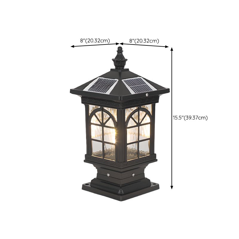 Ray Vintage Classic Lantern Solar Outdoor Light - Lamp Outdoor
