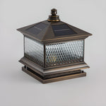 Diamond Solar Post Outdoor Light - Lamp Outdoor
