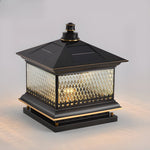 Diamond Solar Post Outdoor Light - Lamp Outdoor