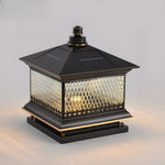 Diamond Solar Post Outdoor Light - Lamp Outdoor