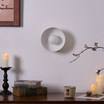 Vethaora Modern Minimalist Solar Eclipse Brass Glass Wall Light - Lamp Outdoor