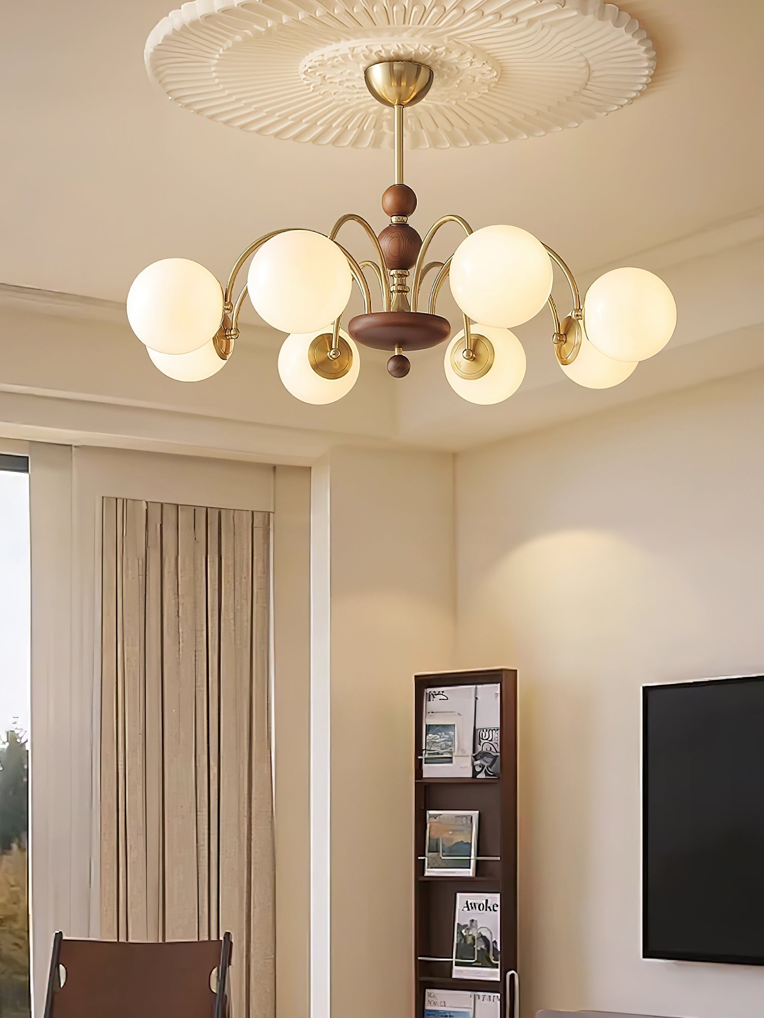 Naomi Luxury Metal Chandelier - Lamp Outdoor