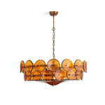 Aurora Chandelier Murano Glass Disc Vintage - Lamp Outdoor