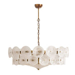 Aurora Chandelier Murano Glass Disc Vintage - Lamp Outdoor