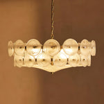 Aurora Chandelier Murano Glass Disc Vintage - Lamp Outdoor