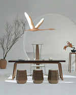 Solitude Crane Pendant Lamp - Lamp Outdoor