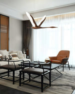 Solitude Crane Pendant Lamp - Lamp Outdoor
