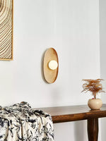 Solace Rustic Marble Wall Lamp - Lamp Outdoor