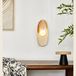 Solace Rustic Marble Wall Lamp - Lamp Outdoor