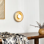 Solace Rustic Marble Wall Lamp - Lamp Outdoor