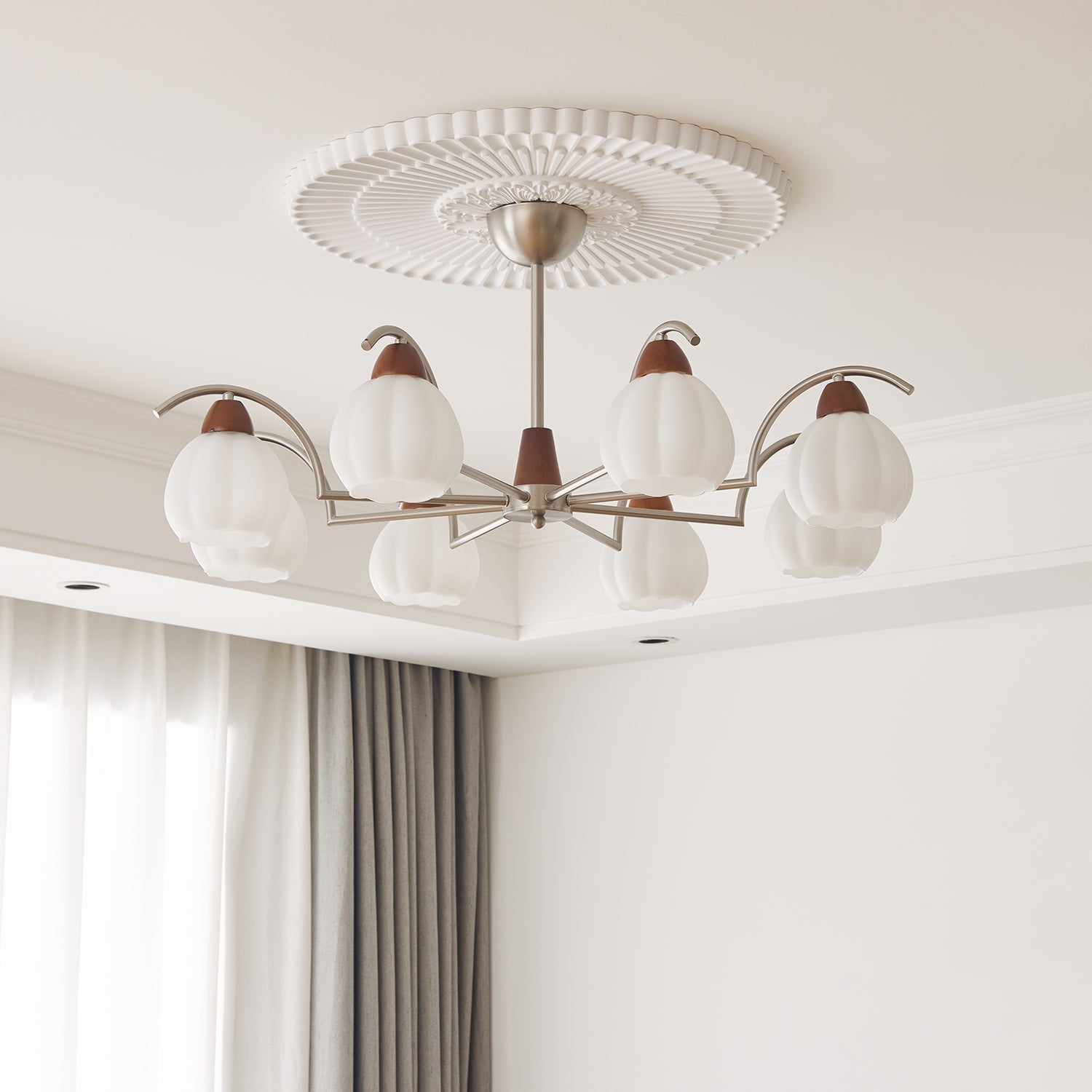 Soluna Bloom Chandelier - Lamp Outdoor