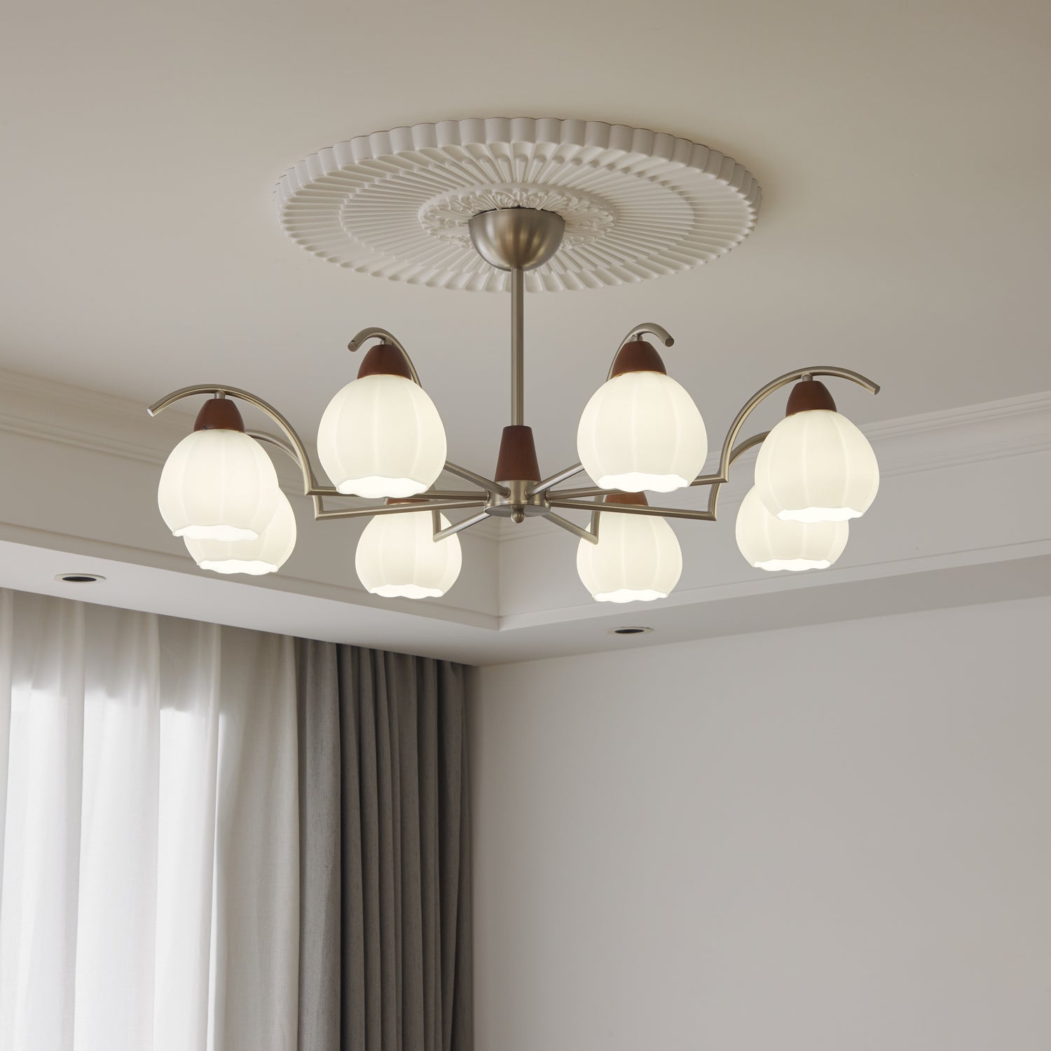 Soluna Bloom Chandelier - Lamp Outdoor