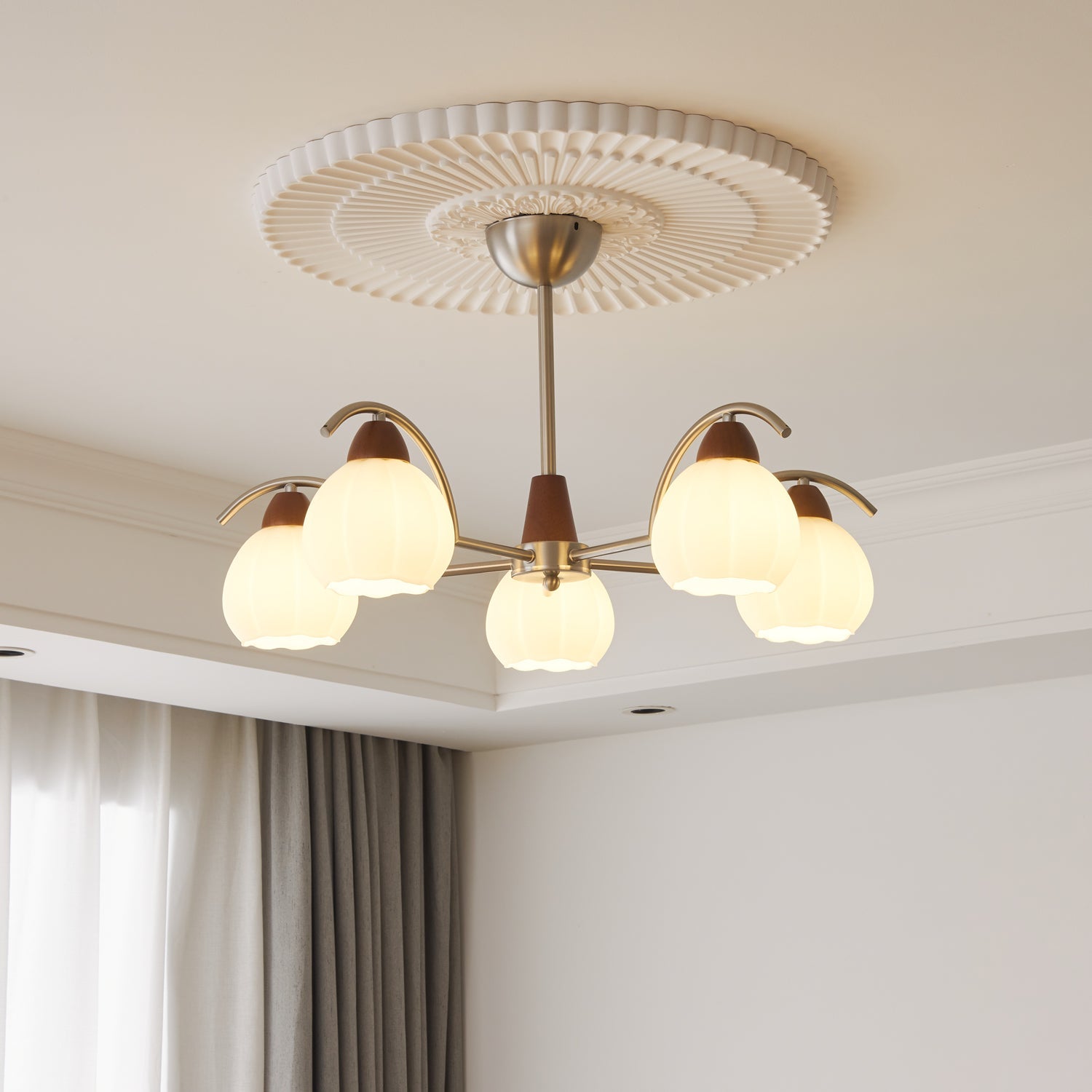 Soluna Bloom Chandelier - Lamp Outdoor