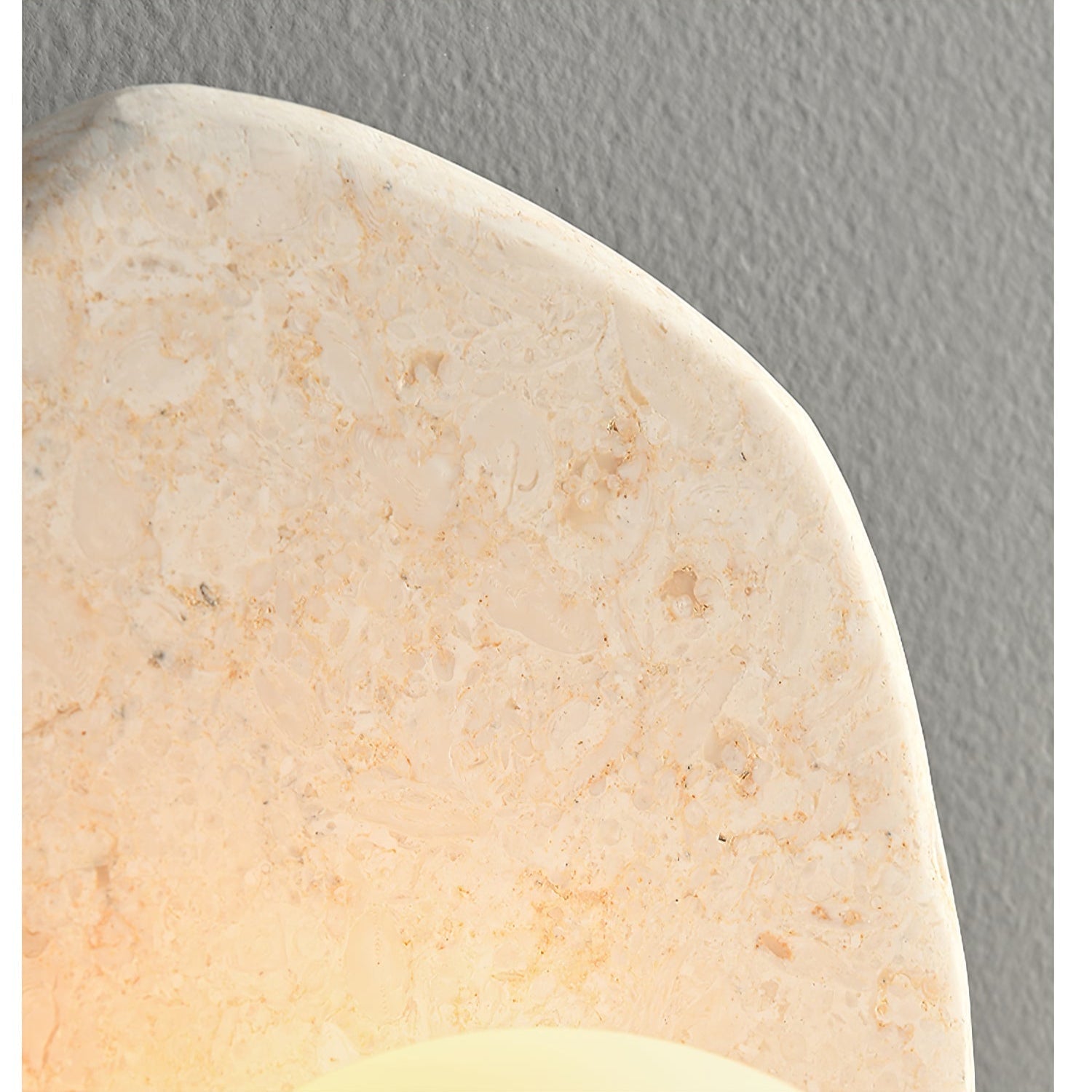 Pebble Rustic Marble Wall Light - Lamp Outdoor