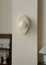 Pebble Rustic Marble Wall Light - Lamp Outdoor