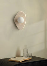 Pebble Rustic Marble Wall Light - Lamp Outdoor