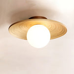 Soluna Wood Ceiling Light - Lamp Outdoor