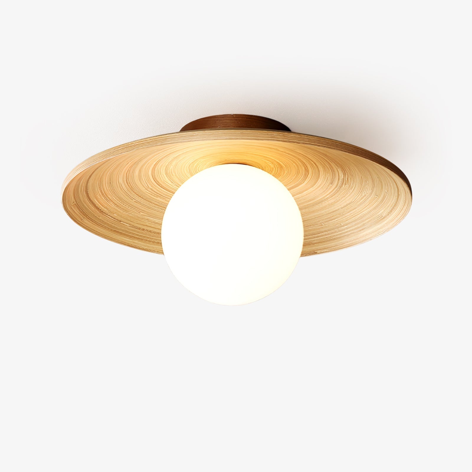 Soluna Wood Ceiling Light - Lamp Outdoor
