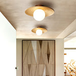 Soluna Wood Ceiling Light - Lamp Outdoor