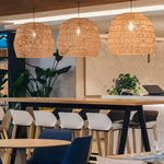 Cucarel Rattan Pendant Light - Lamp Outdoor
