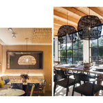 Cucarel Rattan Pendant Light - Lamp Outdoor