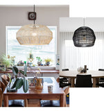 Cucarel Rattan Pendant Light - Lamp Outdoor