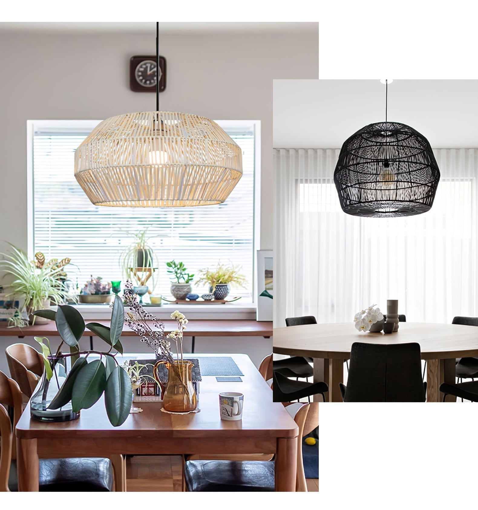 Cucarel Rattan Pendant Light - Lamp Outdoor