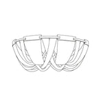 Tassel Aluminum Chain Ceiling Light - Lamp Outdoor