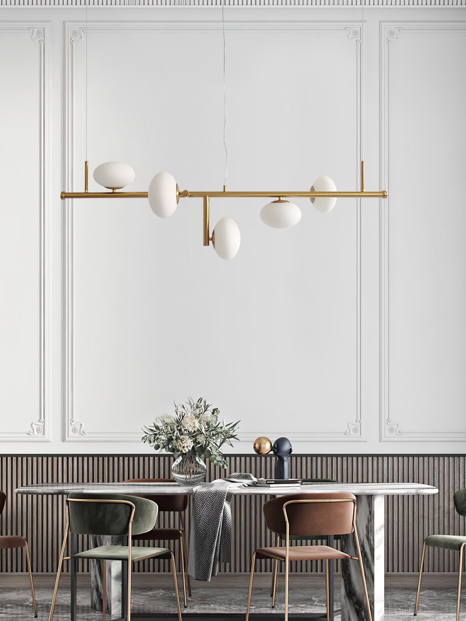 Balance Modern Glass Chandelier - Lamp Outdoor