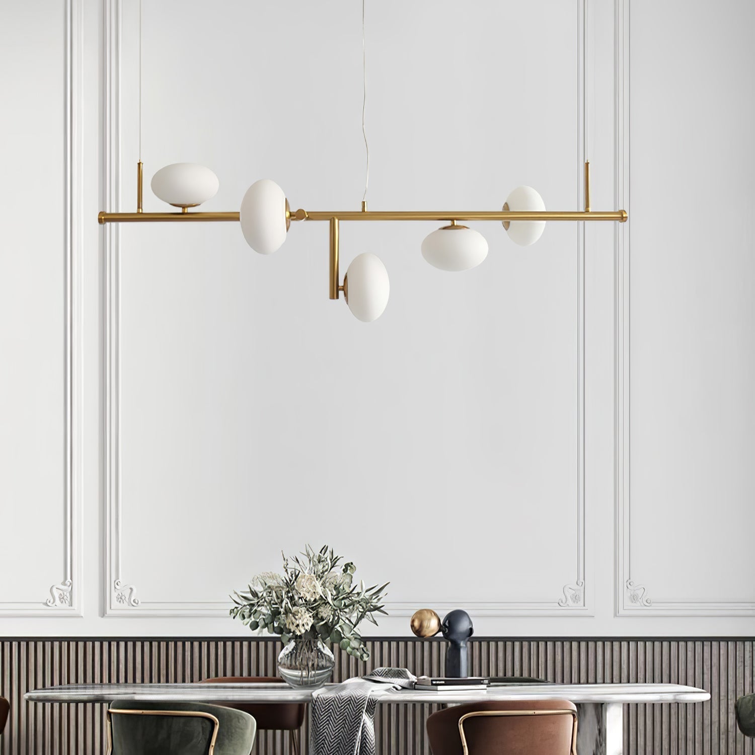 Balance Modern Glass Chandelier - Lamp Outdoor