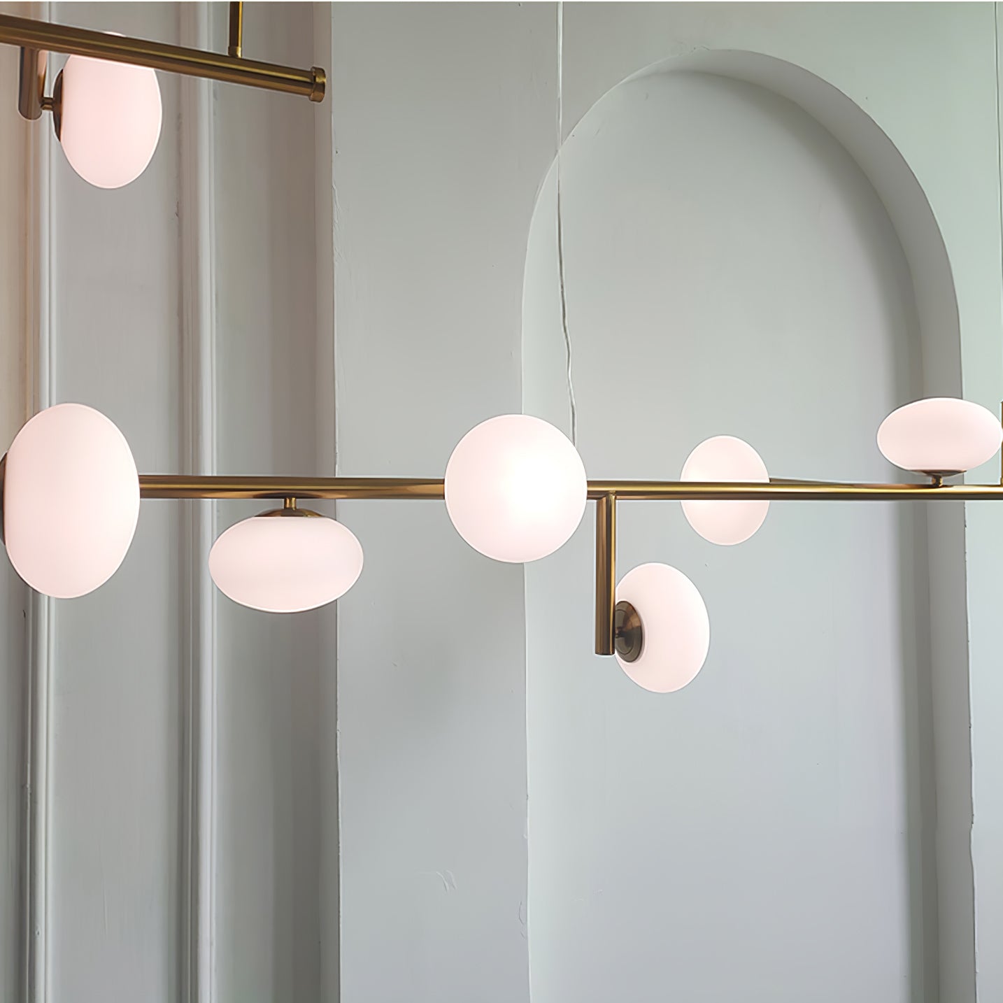 Balance Modern Glass Chandelier - Lamp Outdoor