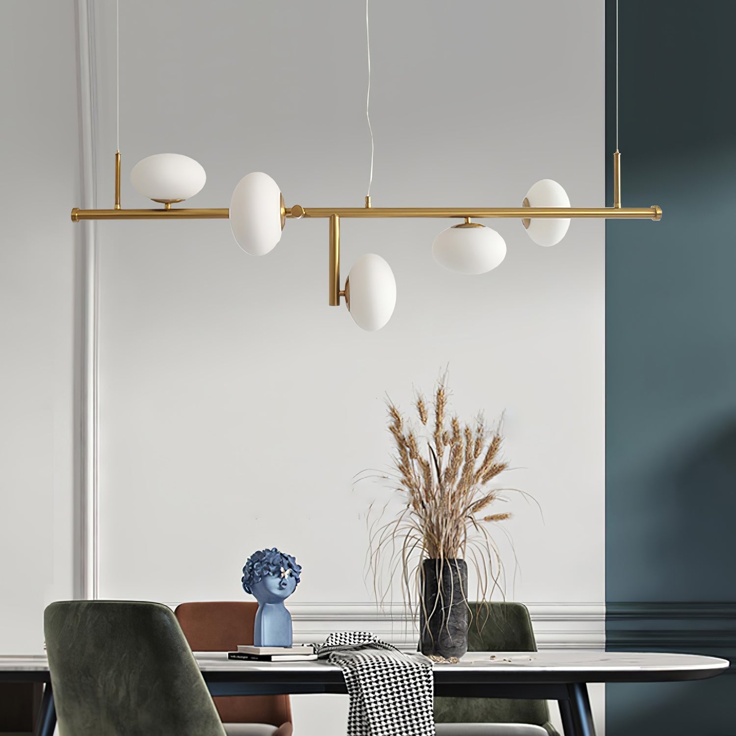 Balance Modern Glass Chandelier - Lamp Outdoor