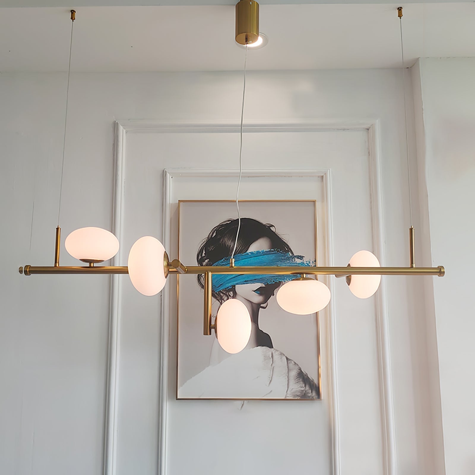 Balance Modern Glass Chandelier - Lamp Outdoor