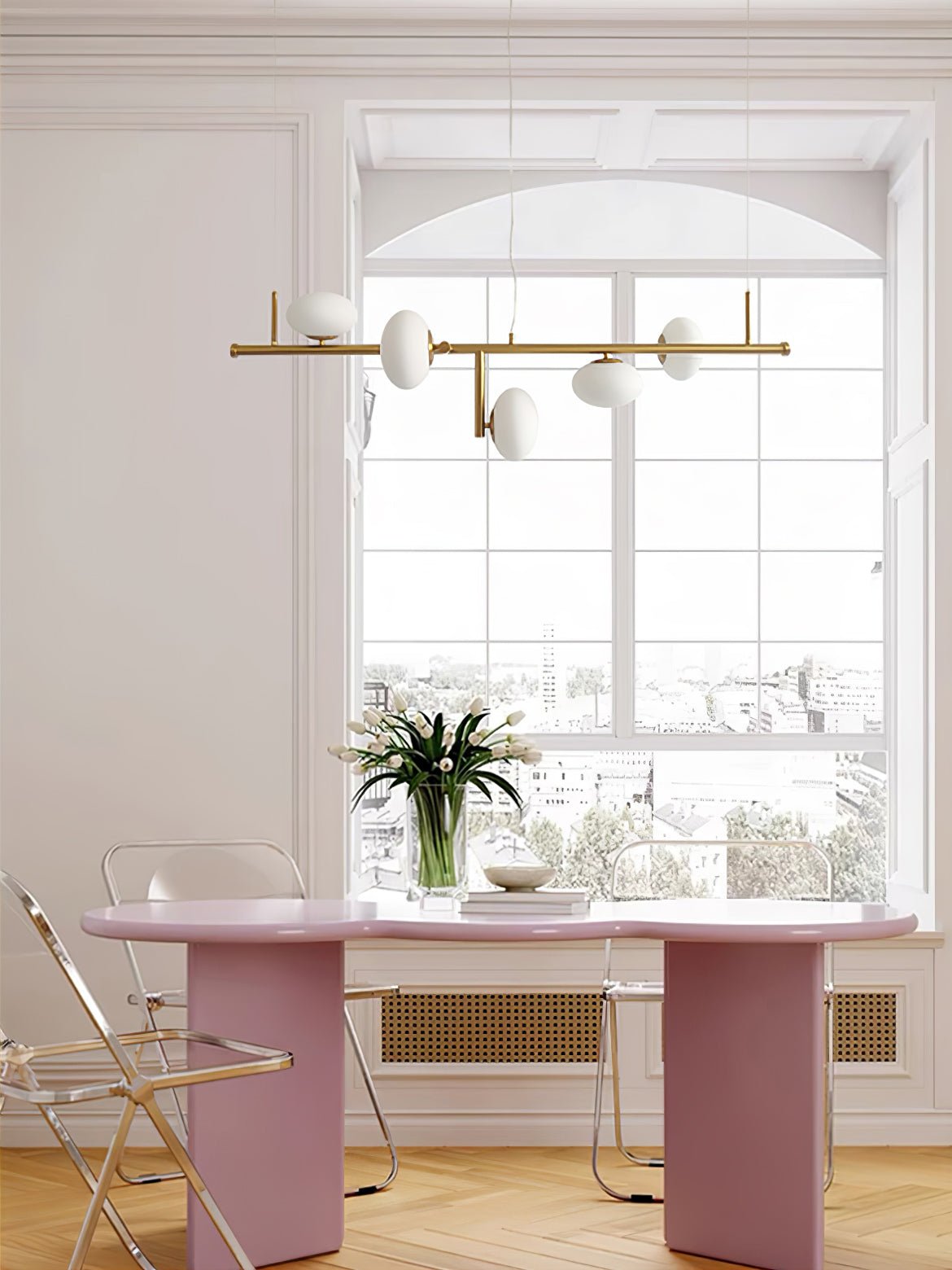 Balance Modern Glass Chandelier - Lamp Outdoor