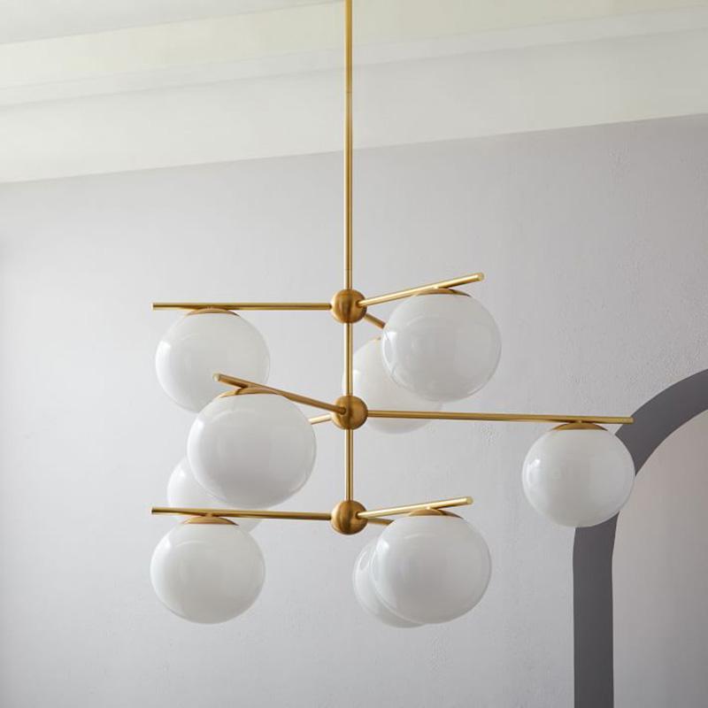 Sphere & Stem Chandelier - Lamp Outdoor