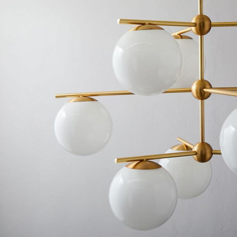 Sphere & Stem Chandelier - Lamp Outdoor