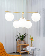 Sphere & Stem Chandelier - Lamp Outdoor