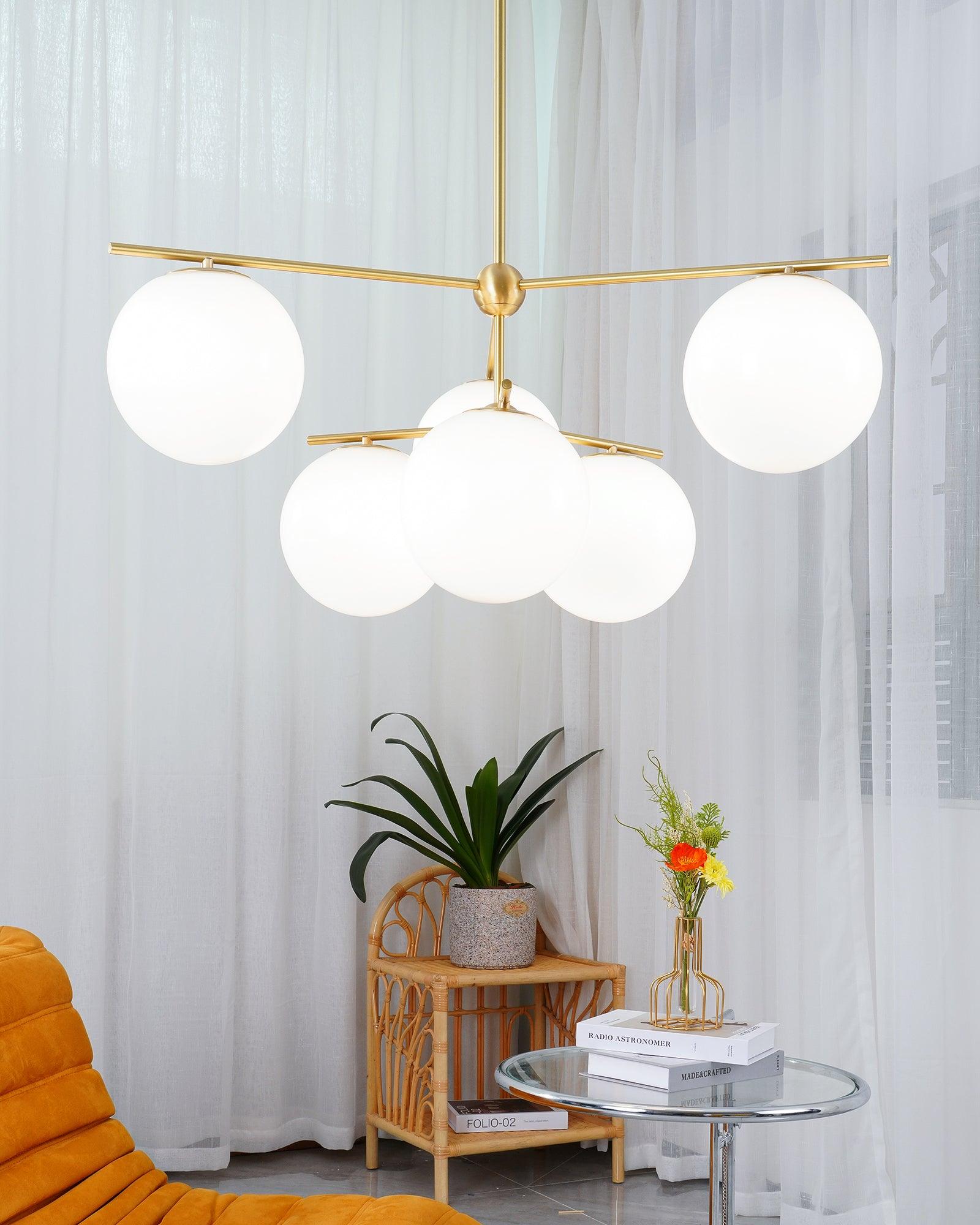 Sphere & Stem Chandelier - Lamp Outdoor