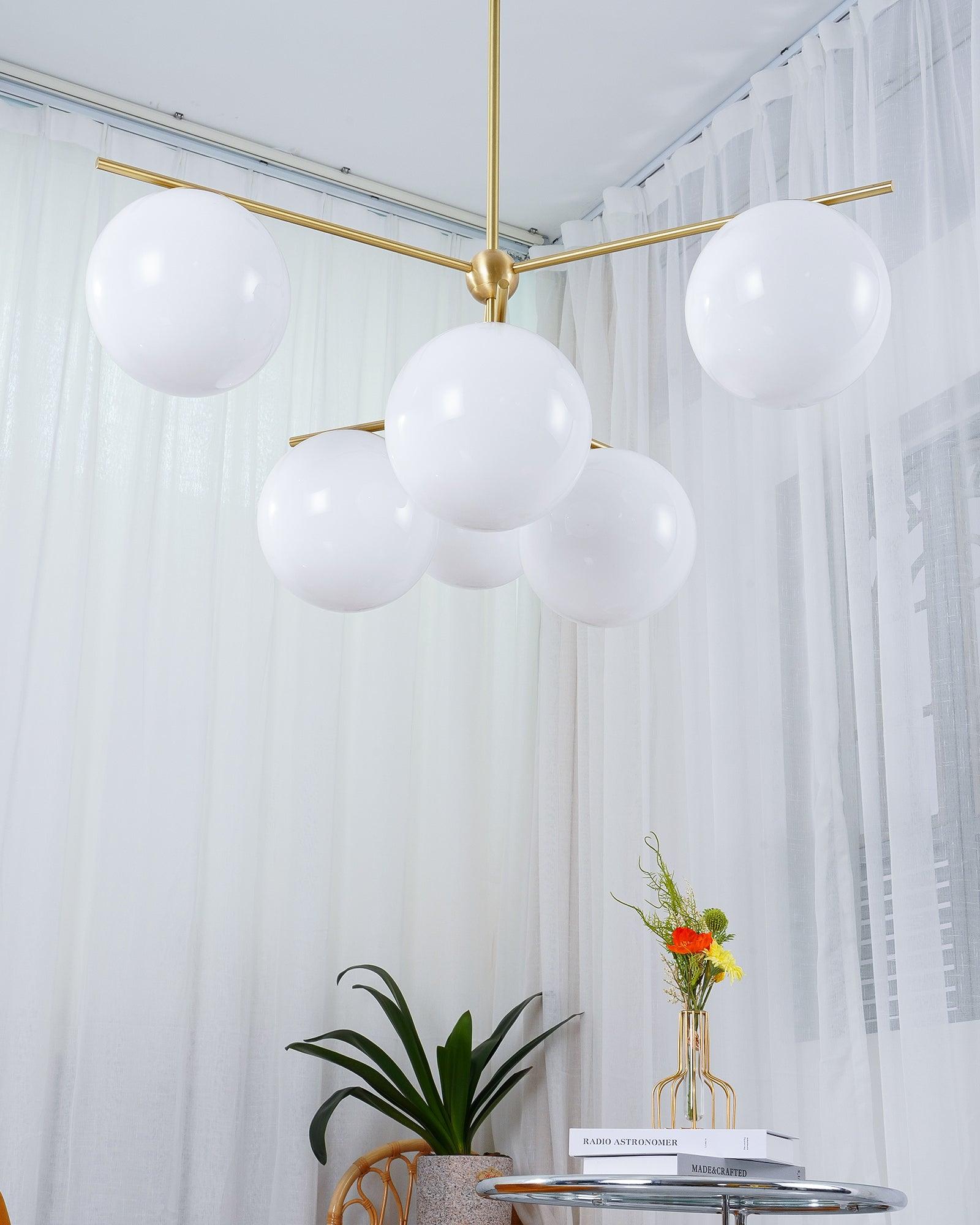Sphere & Stem Chandelier - Lamp Outdoor